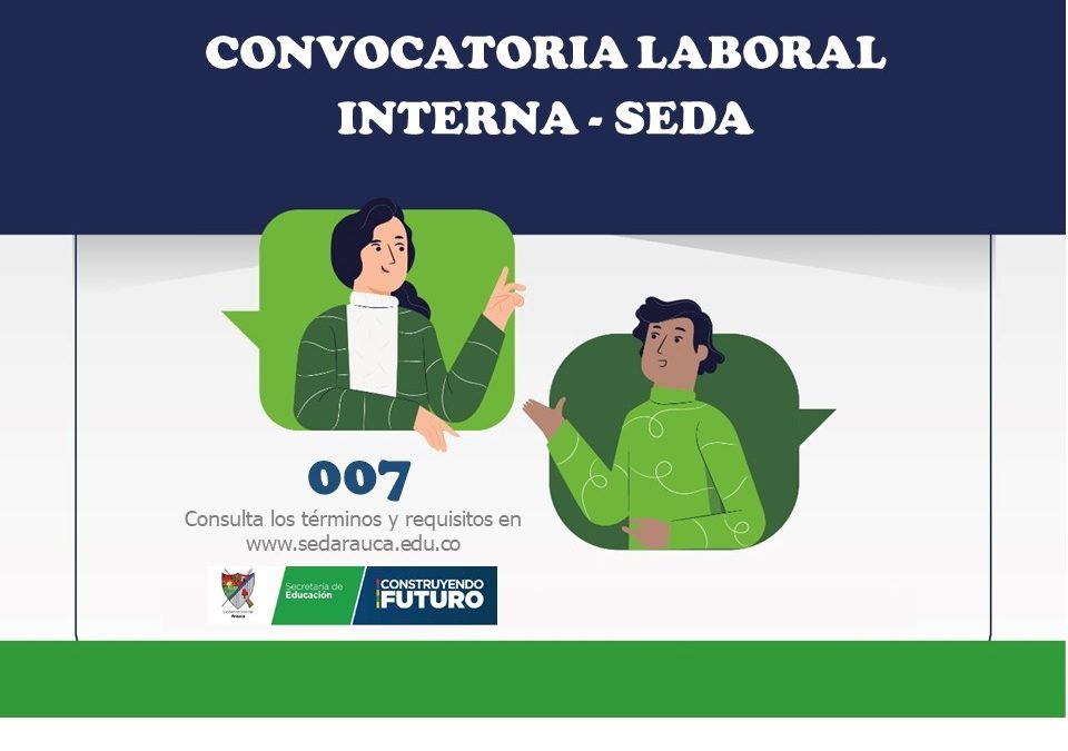 Secretaría de Educación Departamental abre Convocatoria Interna No. 007 de 2023 para selección de tutores PTA