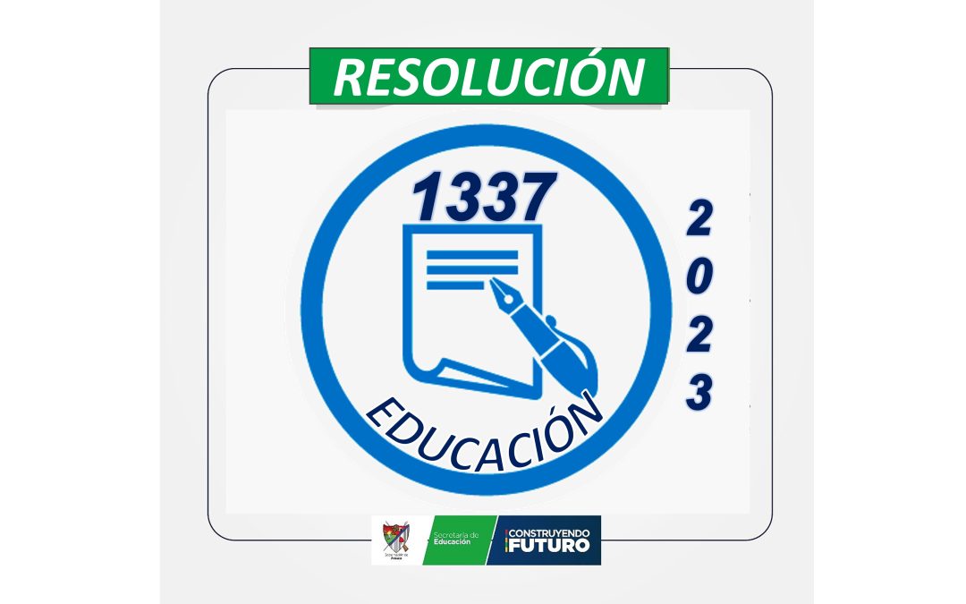 Resolución 1337 de 2023 por la cual se cancela el registro del programa Técnico Laboral en Mecánica Diesel del Instituto Araucano de Formación Técnica Laboral «INARFOTEC» S.A.S. municipio de Saravena