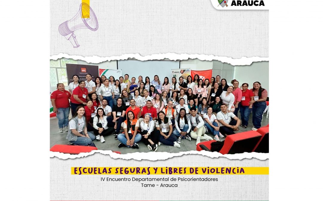 Con éxito se desarrollaron los 2 días del IV encuentro departamental de la Red Orientamos: «Escuelas seguras y libres de violencias»