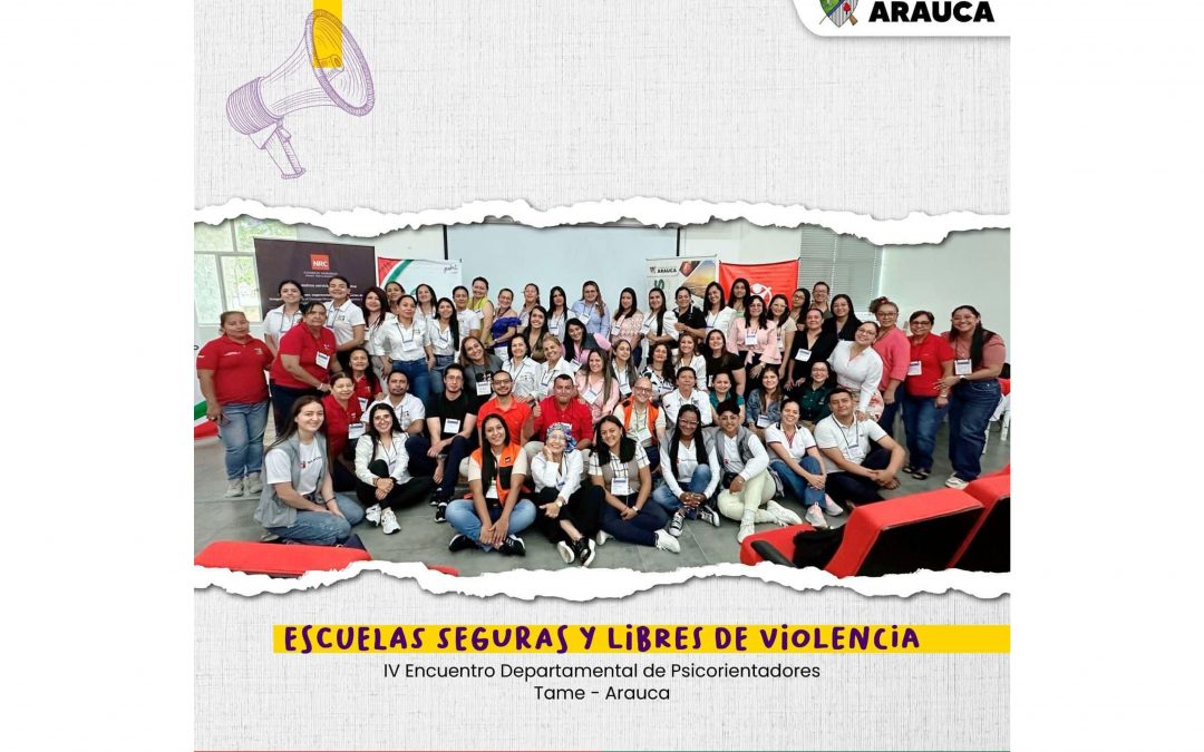 Con éxito se desarrollaron los 2 días del IV encuentro departamental de la Red Orientamos: «Escuelas seguras y libres de violencia»