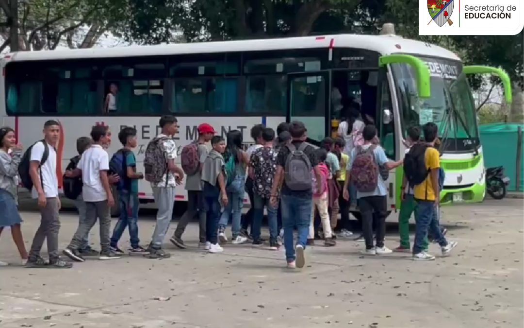 Comprometidos con la Educación: Gobernación de Arauca invierte 9.600 millones para garantizar la continuidad en el servicio de transporte escolar