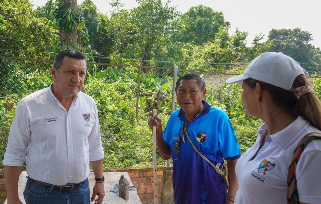 La Gobernación de Arauca y el FFIE avanzan en la entrega de obras de mejoramiento en sedes educativas rurales